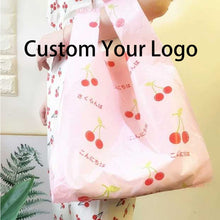 Load image into Gallery viewer, custom shopping bags t shirt custom plastic bag fancy shopping bag