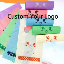 Load image into Gallery viewer, custom shopping bags t shirt custom plastic bag fancy shopping bag