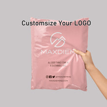 Load image into Gallery viewer, Customize Printing Pink High Quality Polymailer Plastic Mailer Clothe Shipping Packaging Mailing Bags Express Bags Custom Mailing Bag