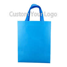 Load image into Gallery viewer, Gift Reusable Shopping Tote Non Woven Bag Tote custom cheap non woven shopping bag