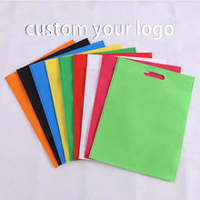 Load image into Gallery viewer, custom heavy capacity shopping bag made by non-woven fabric print