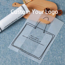 Load image into Gallery viewer, Milk tea bread packaging plastic bag stand up pouch for easy packaging