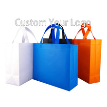 Load image into Gallery viewer, Gift Reusable Shopping Tote Non Woven Bag Tote custom cheap non woven shopping bag