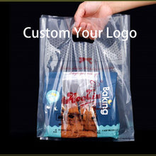 Load image into Gallery viewer, Clear Tote Bags Transparent Top Fashion PVC Customized Logo