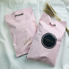 Load image into Gallery viewer, custom printed eco friendly plastic mail courier handle bags with logo