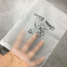 Load image into Gallery viewer, Poly PVC Slider Frosted Zipper Bag Plastic Packing Bag With Zipper