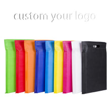 Load image into Gallery viewer, Thermocompression Printing Plain Top Handle Die Cut Bag Carry Bag Non Woven