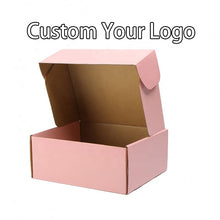Load image into Gallery viewer, Custom Logo Postal Cardboard Paper corrugated Shipping Mailer Box