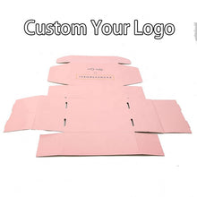 Load image into Gallery viewer, Custom Logo Postal Cardboard Paper corrugated Shipping Mailer Box