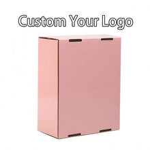 Load image into Gallery viewer, Custom Logo Postal Cardboard Paper corrugated Shipping Mailer Box