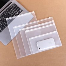 Load image into Gallery viewer, Frosted matte ziplock OEM waterproof bag plastic zip bag for clothing