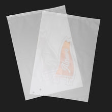 Load image into Gallery viewer, Custom Plastic EVA zipper packing frosted plastic bag for Garments