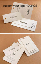Load image into Gallery viewer, women's clothing tag customized clothing tag logo design customized