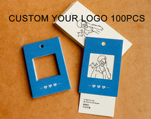 Load image into Gallery viewer, Clothing tag custom LOGO design store label clothing trademark