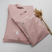 Load image into Gallery viewer, Waterproof Courier Self-sealing handle pink Mailing Bag For Clothing