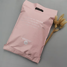 Load image into Gallery viewer, Waterproof Courier Self-sealing handle pink Mailing Bag For Clothing
