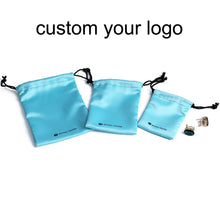 Load image into Gallery viewer, Jewelry Packing Velvet bag Royal blue color Drawstring bags Pouches.