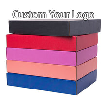 Load image into Gallery viewer, Custom Recycled Corrugated Shipping Cardboard kraft paper packaging box