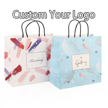 Load image into Gallery viewer, Shopping Paper Bag Clothing Shoe Packaging Gift Paper Bag Kraft Paper