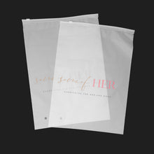 Load image into Gallery viewer, Best seller frosted slider plastic swimwear packaging bag ziplock bag