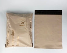 Load image into Gallery viewer, 100pcs Customize Your LOGO Rose Gold Poly Mailing Bag Biodegradable Shipping Bags, Courier Bags,Mailer Bag