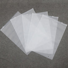 Load image into Gallery viewer, Best seller frosted slider plastic swimwear packaging bag ziplock bag