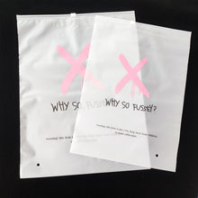 Load image into Gallery viewer, Poly PVC Slider Frosted Zipper Bag Plastic Packing Bag With Zipper