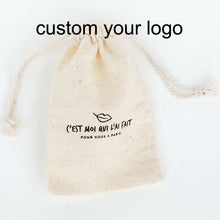 Load image into Gallery viewer, custom logo printing velvet jewelry gift drawstring pouch bag