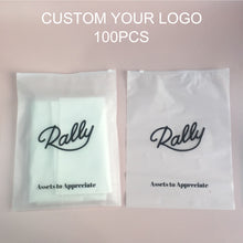 Load image into Gallery viewer, High Quality Zip Lock Jean Packing Plastic Bag Frosted sealing zipper lock bag