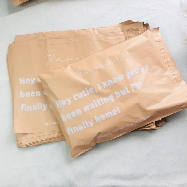 Poly mailing bag with different design