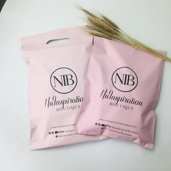 The customer ordered a pink bag with a printed logo. Great.