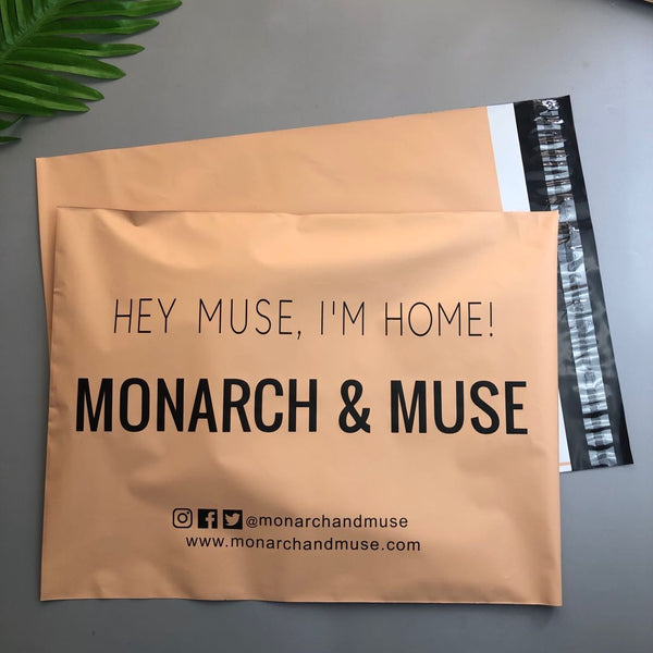 100% biodegradable customizable printing logo size poly mailer