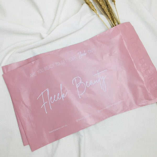 Poly mailing bag Matte type for the pink color poly mailing bag