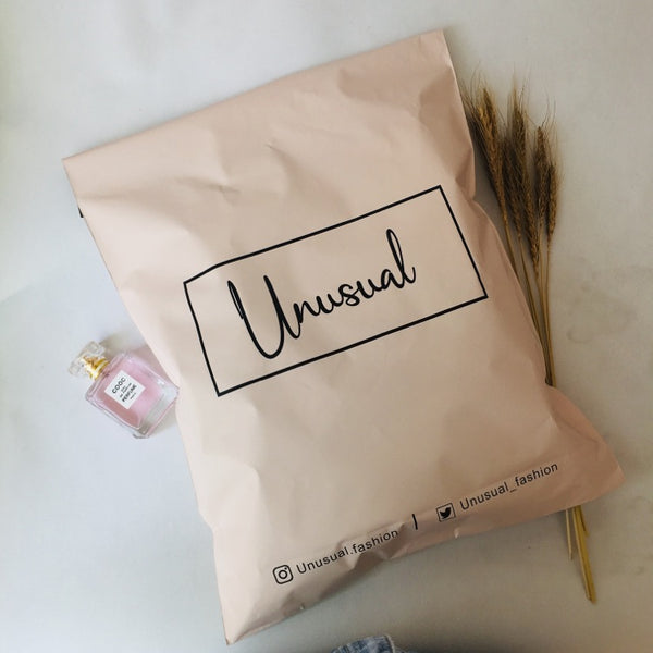 New design of the poly mailing bag. The bag including the world