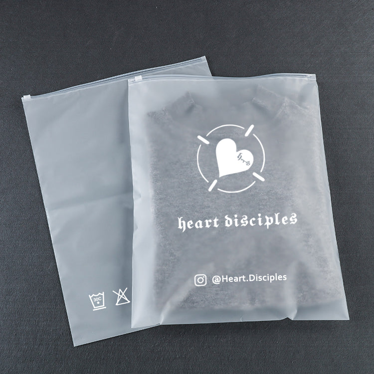 Custom 100pcs 30x40CM Double Sided Printing Zipper Bags