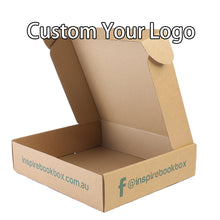 Load image into Gallery viewer, Custom Printed Corrugated Cardboard Packaging Mailer Box for Shipping Goods
