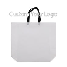 Load image into Gallery viewer, Cheap tote custom printed recyclable non woven shopping bags with logo
