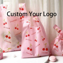 Load image into Gallery viewer, custom shopping bags t shirt custom plastic bag fancy shopping bag
