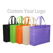 Load image into Gallery viewer, Wholesale Custom Reusable Cloth Shopping non woven shopping bag
