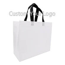 Load image into Gallery viewer, Cheap tote custom printed recyclable non woven shopping bags with logo
