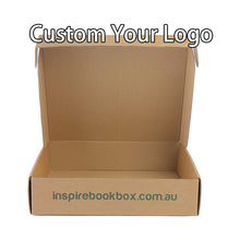 Load image into Gallery viewer, Custom Printed Corrugated Cardboard Packaging Mailer Box for Shipping Goods
