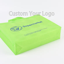 Load image into Gallery viewer, Cheap tote custom printed recyclable non woven shopping bags with logo
