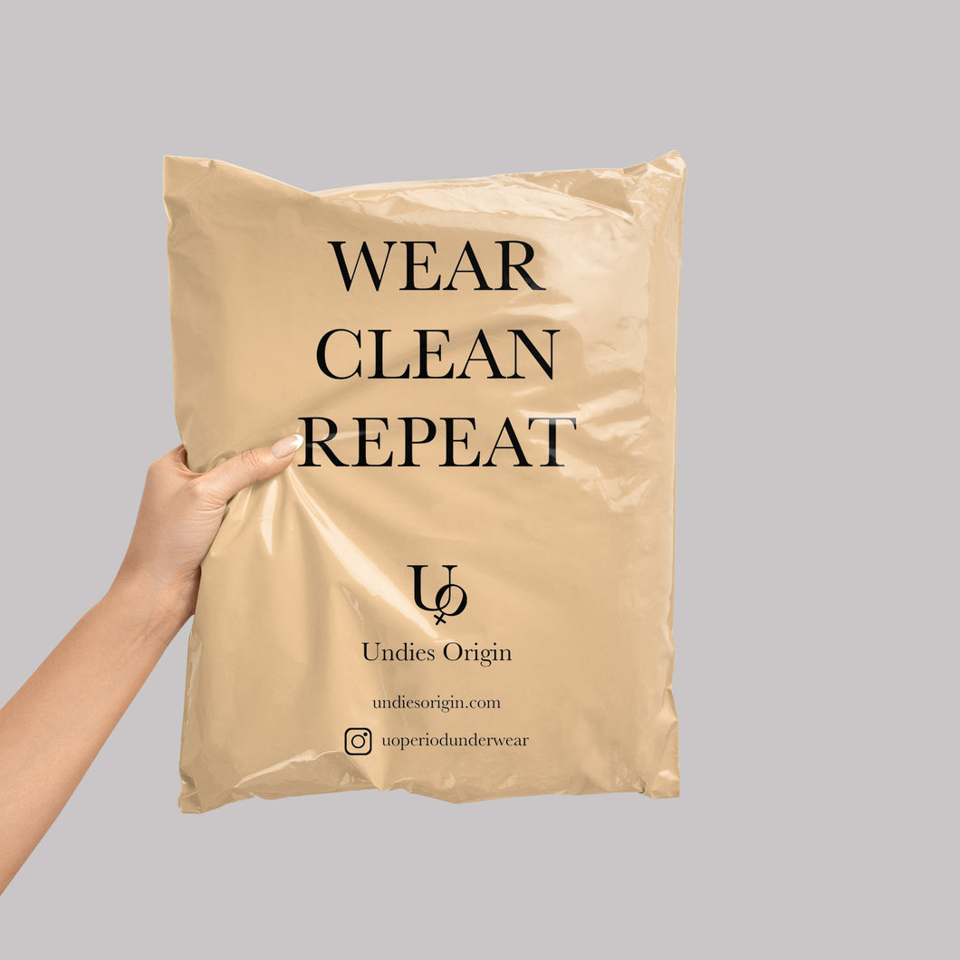 customize your logo and 1000pcs 30X40CM beige mail bag