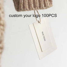 Load image into Gallery viewer, women&#39;s clothing tag customized clothing tag logo design customized
