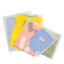 Load image into Gallery viewer, recycled pouches frosted plastic zippers lock clothing packing bag
