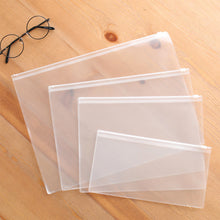 Load image into Gallery viewer, Custom Plastic EVA zipper packing frosted plastic bag for Garments
