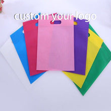 Load image into Gallery viewer, custom heavy capacity shopping bag made by non-woven fabric print
