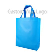 Load image into Gallery viewer, Gift Reusable Shopping Tote Non Woven Bag Tote custom cheap non woven shopping bag
