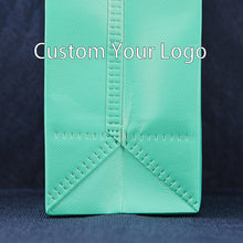 Load image into Gallery viewer, Custom Printed Eco Friendly Reusable Grocery PP Laminated Non Woven Fabric Tote Shopping Bags
