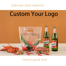 Load image into Gallery viewer, Fashion Transparent Shopping Bag Tote Bag Shoulder Clear PVC Handbag
